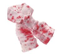 SUPVOX Halloween Bloody Gauze Prop Stretchable Spooky Warning Tape for Haunted Houses Door Window Draping