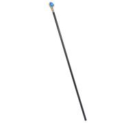 SUPVOX Halloween Costume Staff Lightweight Plastic Wizard Wand with Blue Spheres Top, Comfortable to Hold Gothic Style Cane for Party and Haunted House Decoration