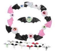 SUPVOX Halloween DIY Bat Wing Craft Lightweight Cloth Wings for Hair Hats Shoes Random Color Decorations Favor Accessories Random Color