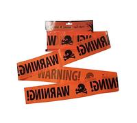 SUPVOX Halloween Warning Tape Durable Pe Skull Decorative Caution Barrier for Haunted House Party Bar Ktv Halloween Decor