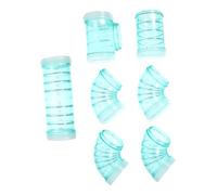 SUPVOX Hamster Cage External Tube Maze Connector DIY Puzzle Tunnel for Pets Including Hamsters Hedgehogs Squirrels Guinea Pigs Easy to Install Outdoor Safe