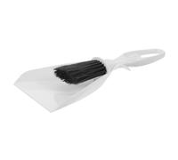 SUPVOX Hamster Dustpan and Broom Set Mini Cleaning Brush and Dustpan for Pet Cage Hygiene White Small Broom Suitable for Hamsters Rabbits Chinchillas