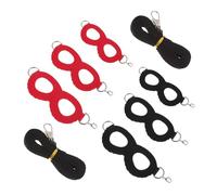 SUPVOX Hamster Harness Leash Set Breathable Small Pet Hauling Rope for Hamsters, Lizards and Chinchillas, 2pcs Adjustable Strap for Safe Outdoor Use