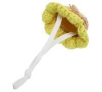 SUPVOX Hamster Hat Mini Knitted Headwear for Small Pets Cute Costume Accessory for Halloween Birthday Parties and Photo Props Fits Guinea Pig Chinchilla and More