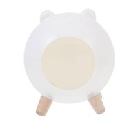 SUPVOX Hamster Shelter and Small Pet Hideout Indoor Sleeping House White Cozy Nest Decorative Hideaway for Guinea Pig Hedgehog and Dwarf Pets