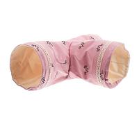 SUPVOX Hamster Tunnel House Pink Guinea Pig Chinchilla Play Tunnel Safe Pet House for Small Animals for Hamsters Rabbits and Other Little Pets