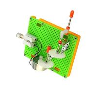 SUPVOX Hand Shake Electric Generator Diy Toy Engaging Scientific Experiment for Boy Girl Promotes Practical Skills and Analytical Thinking Random Color Educational Craft for Students