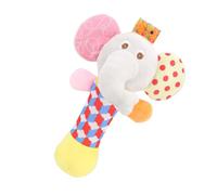SUPVOX Handbells Rattle Elephant Shaker Early Learning for Sensory Development and Hand-Eye Coordination Handy Bells for Newborns and Gift