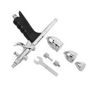 SUPVOX Handcraft Airbrush Set 0.5mm Two-Stage Spray Gun with Fluid Cup, Airbrush Kit for Model Making, Nail Art, Craft Painting and Professional Hobby Use