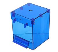 SUPVOX Hanging Bird Bath Box for Parrots Durable Bathtub for Indoor Cage Use for Budgies Parakeets Cockatiels Easy to Clean Moisturizes Skin Leak Design