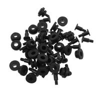 SUPVOX Hard Disk Drive Screws 30PCS Black Iron Shock Absorption for DIY Storage Compatible with 2.5 Inch SSD and HDD