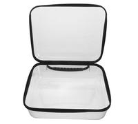 SUPVOX Hard Zipper Case Set and Deep-Bottom Structure with Thickened Hard Shell Design Versatile Plastic Storage Bags and Makeup, Waterproof Travel Organizer for Office and Home Use