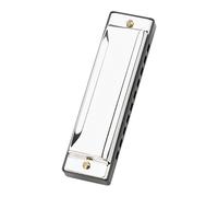 SUPVOX Harmonica for Beginners Diatonic Key of C Blues Harp with Elegant Hard Case Ergonomic Design Compact Portable for Adults Students