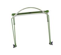 SUPVOX Harmonica Holder Neck Rack Stainless Steel Frame with Adjustable Double Wing Nuts Stable Mouth Organ Support Accessory for Various Models Green