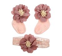 SUPVOX Headband Socks for Newborn Girl Adorable Socks Newborn Hairband First Month Supplies for Boy Girl