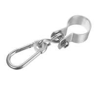 SUPVOX Heavy Duty Swing Hangers for Outdoor Use Weatherproof Round Tube Hooks with Secure Buckle Heavy Load Capacity for Porch Backyard Playground and Hammock Accessories