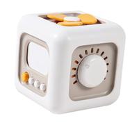 SUPVOX Hexahedral Puzzle Busy Board Educational Toy for Toddlers Montessori Activity Cube for Year Olds Developing Sensory Board for Boys Girls