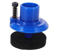 SUPVOX Hi-hat Clutch Pad Replacement Blue Felt 2.2mm Inner Diameter Drum Clutch Hi-hat Stand Mount Accessory for Jazz and Percussion Instruments