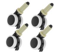 SUPVOX High Chair Accessories Replacement Chair Caster Wheels for Babies and Parents - Easy to Install Plastic Swivel Castors Comfortable Eating Experience 4Pcs Set