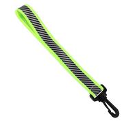 SUPVOX High Reflectivity Safety Reflective Pendant for School Bags and Outdoor Use Lightweight Night Reflector Keychain Backpack Charm for Adults Fluorescent Green Visibility Enhancer