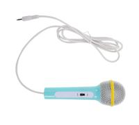 SUPVOX High Sensitivity Microphone with Jack Amplifying Portable Mic for Singing Replaceable Design for Early Education and Birthday Party Performances