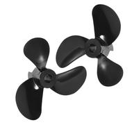 SUPVOX High Strength Rc Boat Propellers Plastic Outboard Props for Simulation Tug Fishing Cargo Boats Enhances Wireless Remote Control and Handling