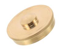 SUPVOX Horn Bass Bottom Cover French Horn Maintenance Parts Instrument Repair Parts Metal Golden
