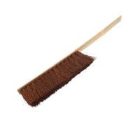 SUPVOX Horse Grooming Brush Soft Bamboo Palm Fibre Brush for Body Legs and Face Cleaning Lightweight and Portable Horse Cleaning Tool for Grooming