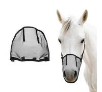 Supvox Horse Nose Protection, Breathable Fly Net for Horses (Size L: 25 x 15 cm), Effective Protection Against Insects and Pollen with Simple