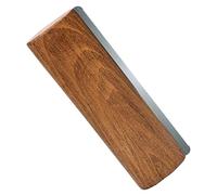 SUPVOX Horse Sweat Scraper Brush 20cm Solid Wood Jagged Edge Livestock Hairbrush Grooming Tool for Horses Stable Cleaning and Deshedding