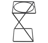 SUPVOX Household Coffee Dripper Stand Iron Filter Cup Rack Black Washable No Electricity Required Portable Coffee Filter Holder