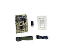 SUPVOX Hunting Camera Outdoor Trail Camcorder for Wildlife Monitoring Lightweight Professional Game Trail Camera Without Battery Pra Camouflage