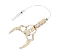 SUPVOX Hydraulic Mechanical Arm DIY Robotics Kit for Stem Learning Educational Engineering Wooden Model Building for Boys and Interested in Science and Technology