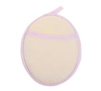 SUPVOX Infant Bath Sponge Baby Wash Cloths and Burp Cloths Multifunctional High Absorbency Pink Bamboo Fiber Mitt Soft Newborn Bathing Accessory for Washing The Face