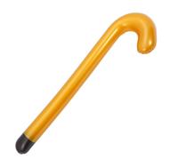 SUPVOX Inflatable Crutch with Quick Inflation and Lightweight Pvc Material, Fun and Playful Walking Stick Prop for Halloween Party Costume Accessories