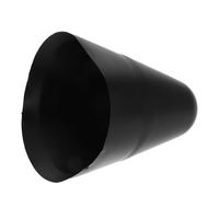 SUPVOX Inflatable Kayak Cone Nose Guard Accessory for Yacht and Kayak with Shock Absorption and Easy Setup, Sturdy Black Plastic Design for Outdoor Adventures and Night Conditions