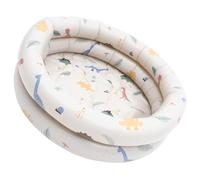 SUPVOX Inflatable Pool Retro Striped Design Small Bath Pool for Summer Fun Family Celebrations
