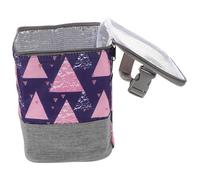 SUPVOX Insulated Milk Bottle Cooler Bag with Handle Oxford Cloth Portable Bottle Storage Tote for Travel Outdoor Lunch Box Thermal Breastmilk Cooler