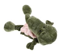SUPVOX Interactive Cartoon Alligator Hand Puppet Plush for Storytelling Soft Animal Hand for Enhances Imagination and Communication Skills Plaything for Family Fun and Playdates