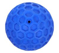 SUPVOX Interactive Honeycomb Dog Chew Ball for Large Dogs Durable Rubber Teeth Cleaning with Squeaky Sound Safe Sensory Pet for Indoor and Outdoor Play
