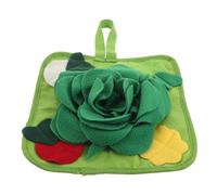 SUPVOX Interactive Rabbit Sniffing Mat Slow Feeding for Small Pets Bunny Hamsters Ferrets Chinchillas Treat Dispenser Snuffle Pad Mental Stimulation Puzzle Mat