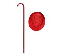 SUPVOX Jazz Dance Hat - Sequin Fedora Hat For Party 70s Disco Costume - Performance Walking Stick For Carnival, Party, Christmas, Stage Performance, Photography Decor