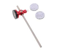 SUPVOX Jazz Drum Double Pedal Hammer Drum Foot Pedal Hammer Kick Accessory Performance Hitting Accessory Part Fitting Red Metal