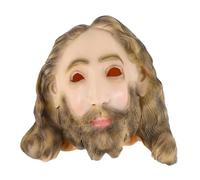 SUPVOX Jesus Headgear Cosplay Mask Realistic Latex Christmas Costume Accessory for Party Masquerade Photo Prop and Festival with Intricate Design and Fine Craftsmanship