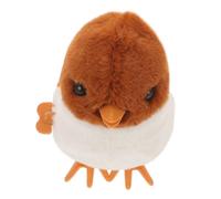 SUPVOX Jumping Sparrow Wind Up Plush Animal Plaything for Party Favor for Easter Birthdays Encourages Crawling Hand Eye Coordination Adorable Clockwork