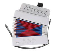 SUPVOX Key Accordion Lightweight Portable Musical Instrument for Simple Design Safe Abs Material Early Learning Practice