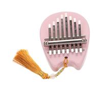 SUPVOX Key Mini Acrylic Kalimba Thumb Piano Portable Finger Harp Instrument for Beginners Pink Travel Friendly Musical with Rich Sound Variety