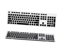 SUPVOX Keyboard Protector 1 PC Silicone Cover for KB216 Wired Keyboard Black 1:1 Size Design Heat Resistance Desk Protection