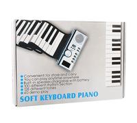 SUPVOX Keys Roll-up Electronic Keyboard Piano Speaker for Boy Girl and Adults Foldable Silicone Keyboard Piano for Home and Travel