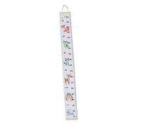 SUPVOX Kids Growth Chart Ruler for Boys and Girls Black and White Nordic Style Wall Art Height Measurement Decor for Children Easy to Hang for Nursery and Playroom